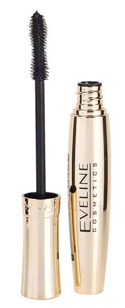 Eveline Cosmetics Volume Celebrities szempillaspirál a dús pillákért árnyalat Deep Black 8 ml