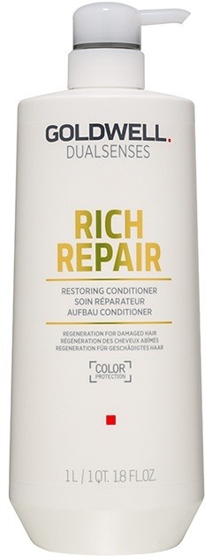 Goldwell Dualsenses Rich Repair megújító kondicionáló száraz és sérült hajra  1000 ml