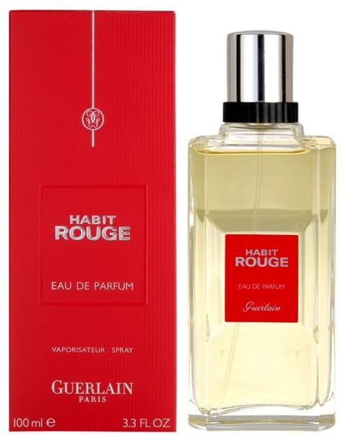 Guerlain Habit Rouge eau de parfum férfiaknak 100 ml