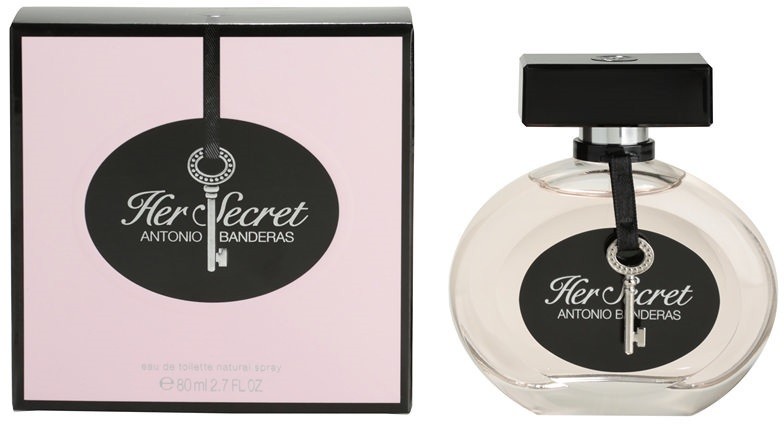 Antonio Banderas Her Secret eau de toilette nőknek 80 ml