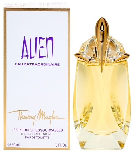 Mugler Alien Eau Extraordinaire eau de toilette nőknek 90 ml utántölthető