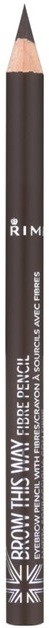Rimmel Brow This Way szemöldök ceruza árnyalat 003 Dark 1,08 g