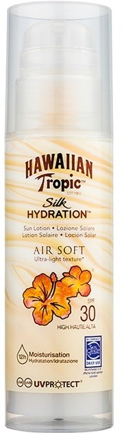 Hawaiian Tropic Silk Hydration Air Soft napozótej SPF 30  150 ml