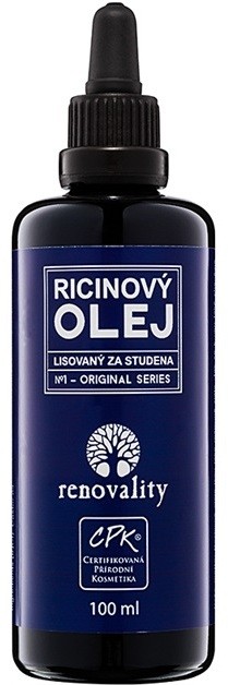 Renovality Original Series hidegen sajtolt ricinus olaj  100 ml