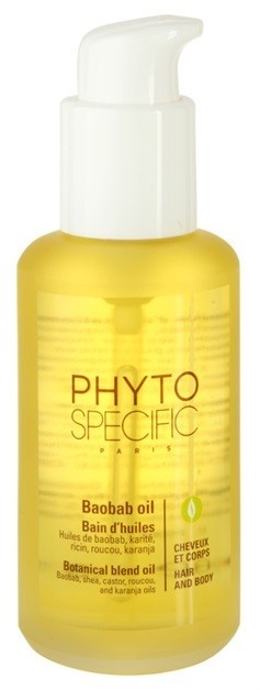 Phyto Specific Baobab Oil hajápolás száraz hajra  100 ml