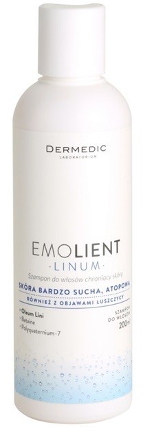 Dermedic Linum Emolient nyugtató sampon érzékeny bőrre  200 ml
