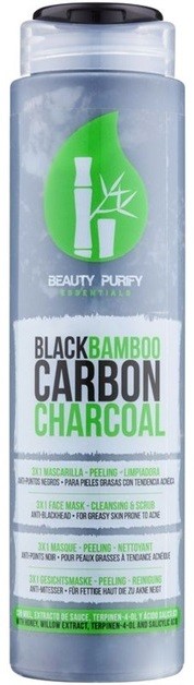 Diet Esthetic Beauty Purify arcmaszk fekete bambusz szénnel 3 az 1-ben  200 ml