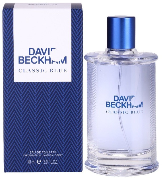 David Beckham Classic Blue eau de toilette férfiaknak 90 ml