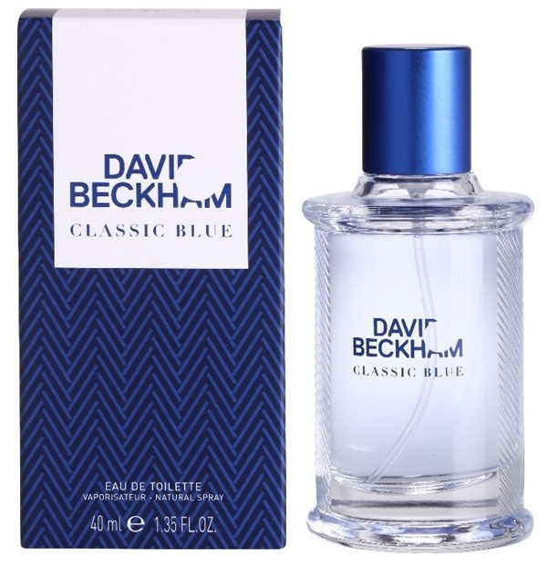 David Beckham Classic Blue eau de toilette férfiaknak 40 ml