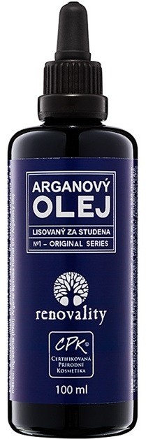 Renovality Original Series hidegen sajtolt argánolaj  100 ml