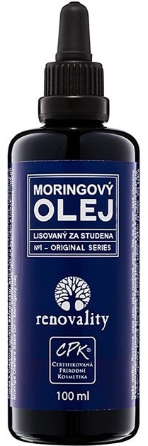 Renovality Original Series hidegen sajtolt moringa olaj  100 ml