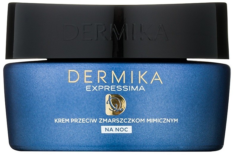 Dermika Expressima éjszakai regeneráló krém mimikai ráncok ellen  50 ml