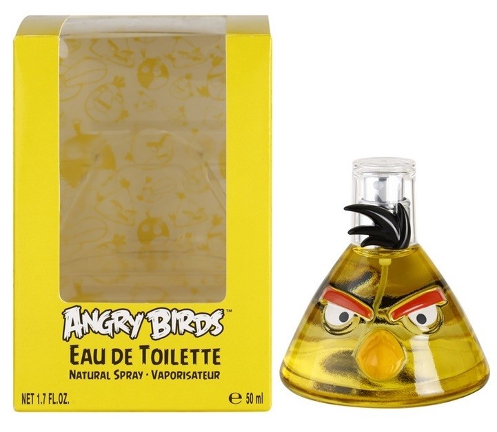 EP Line Angry Birds Yellow eau de toilette gyermekeknek 50 ml