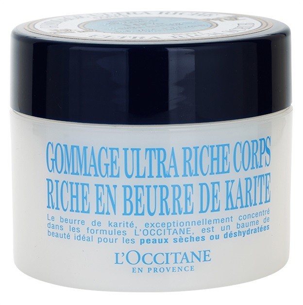 L'Occitane Karité gyengéd testpeeling  200 ml