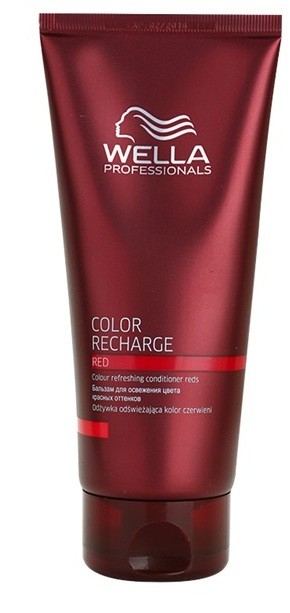 Wella Professionals Color Recharge kondicionáló az élénk hajszínért árnyalat Red 200 ml