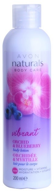 Avon Naturals Body testápoló tej orchideával és áfonyával  200 ml