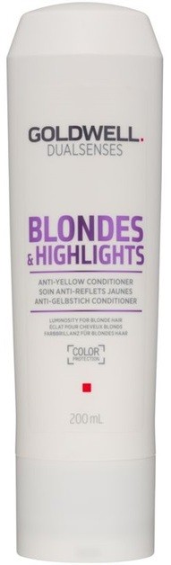 Goldwell Dualsenses Blondes & Highlights kondicionáló szőke hajra semlegesíti a sárgás tónusokat  200 ml