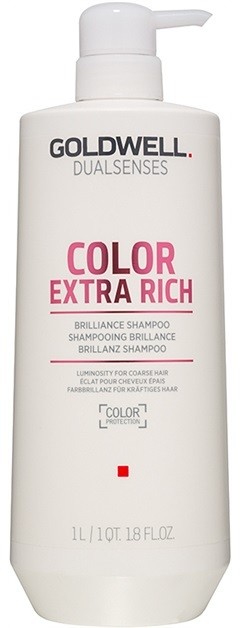 Goldwell Dualsenses Color Extra Rich sampon a festett haj védelmére  1000 ml