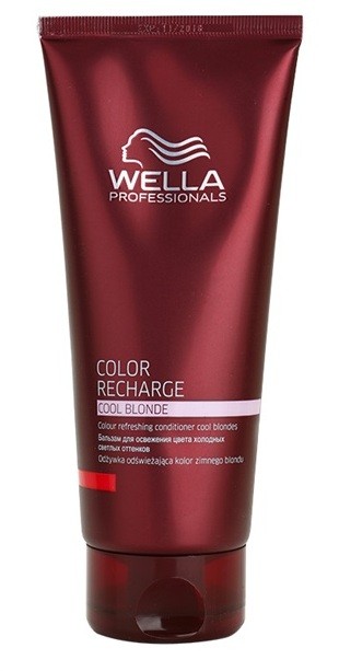 Wella Professionals Color Recharge kondicionáló az élénk hajszínért árnyalat Cool Blonde 200 ml