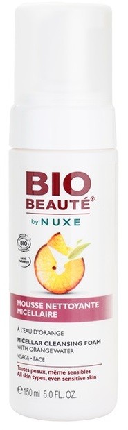 Bio Beauté by Nuxe Cleansing micellás tisztító hab narancsvízzel  150 ml