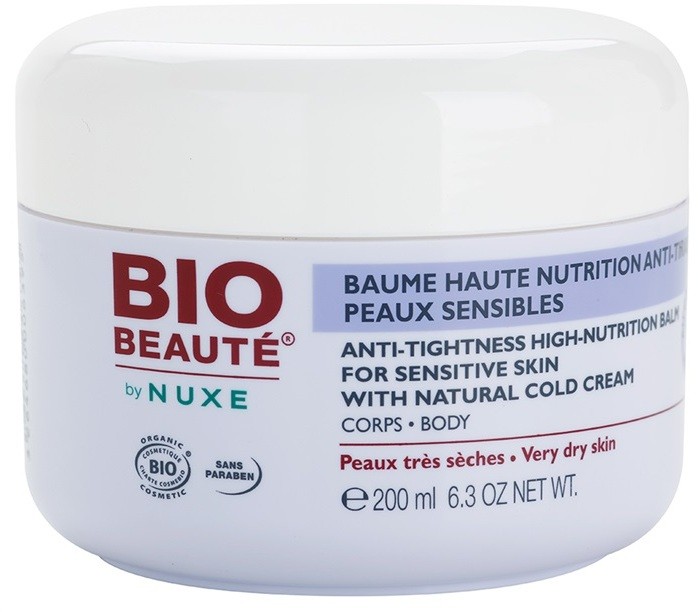 Bio Beauté by Nuxe High Nutrition intenzív tápláló balzsam cold cream  200 ml