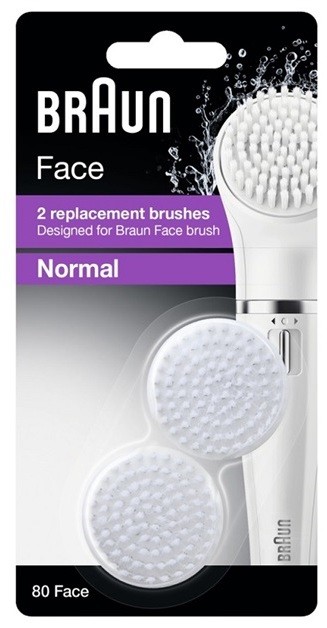 Braun Face  80 Normal tartalék kefék 2 db