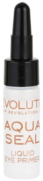 Makeup Revolution Aqua Seal szemhéjfesték és sminkalap fixáló 2in1  5,5 ml