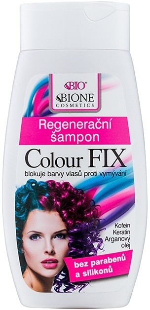 Bione Cosmetics Colour Fix regeneráló sampon a szín védelméért  260 ml