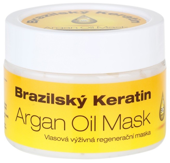 Dermagen Brazil Keratin Argan Oil tápláló regeneráló maszk minden hajtípusra  260 ml