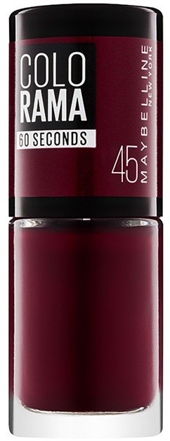 Maybelline Colorama 60 Seconds gyorsan száradó körömlakk árnyalat 52 Boy 7 ml