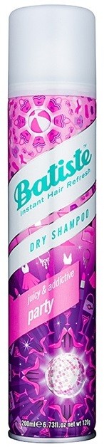 Batiste Party száraz sampon a  felesleges faggyú felszívódásáért és a haj frissítéséért  200 ml