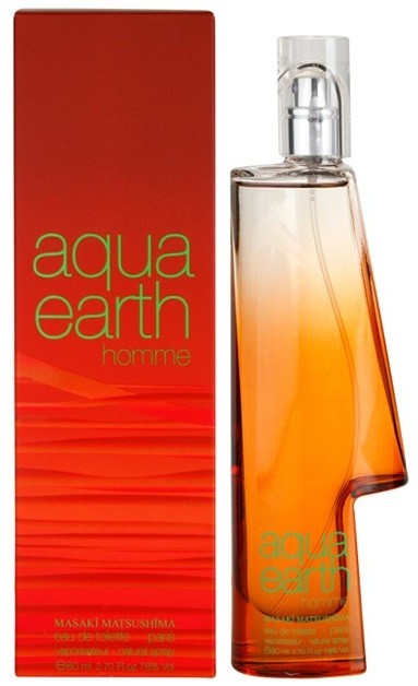 Masaki Matsushima Aqua Earth Homme eau de toilette férfiaknak 80 ml