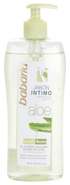 Babaria Aloe Vera női intim higiénia tusfürdő Aloe Vera tartalommal  300 ml