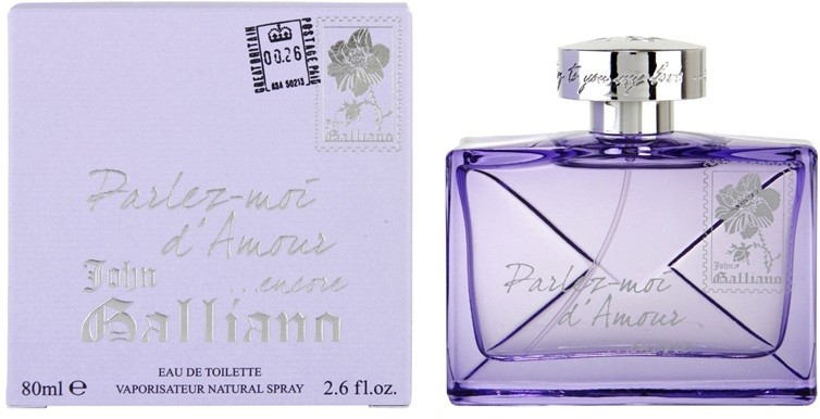 John Galliano Parlez Moi d'Amour Encore eau de toilette nőknek 80 ml