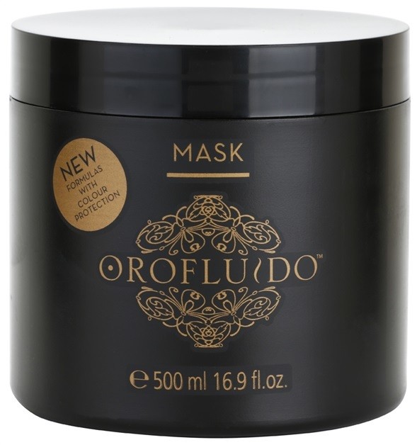 Orofluido Beauty intenzív hidratáló maszk a természetes vagy a festett hajra  500 ml
