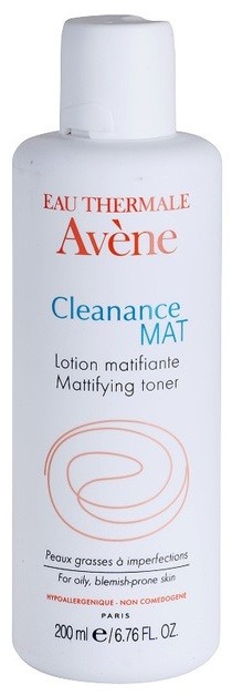 Avène Cleanance Mat tisztító tonik zsíros és problémás bőrre  200 ml