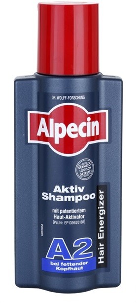 Alpecin Hair Energizer Aktiv Shampoo A2 sampon hajolajjal  250 ml