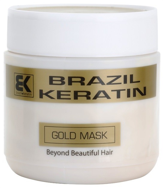 Brazil Keratin Gold keratinos regeneráló maszk a károsult hajra  500 ml