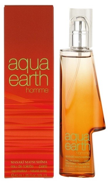 Masaki Matsushima Aqua Earth Homme eau de toilette férfiaknak 40 ml