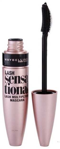 Maybelline Lash Sensational legyező hatású szempillaspirál a hosszú és dús pillákért árnyalat Black 9,5 ml