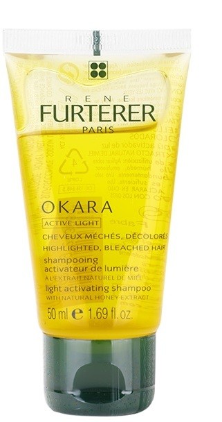 Rene Furterer Okara Active Light sampon szőke hajra  50 ml