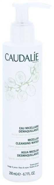 Caudalie Cleaners&Toners micelláris tisztító víz az arcra és a szemekre  200 ml