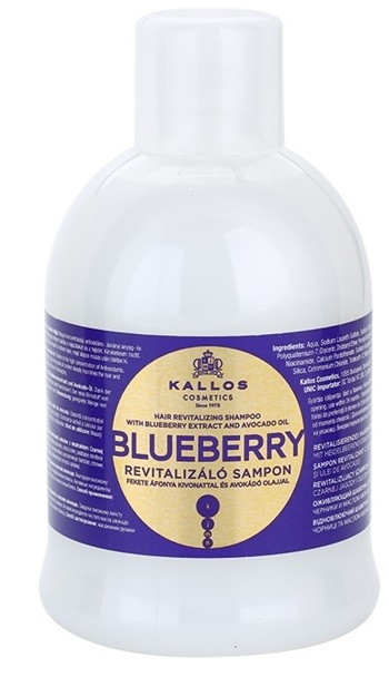 Kallos KJMN megújító sampon száraz, sérült, vegyileg kezelt hajra  1000 ml