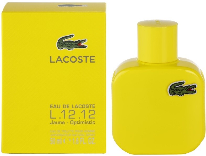 Lacoste Eau de Lacoste L.12.12 Jaune eau de toilette férfiaknak 50 ml