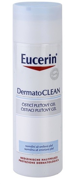 Eucerin DermatoClean tisztító gél normál és kombinált bőrre  200 ml