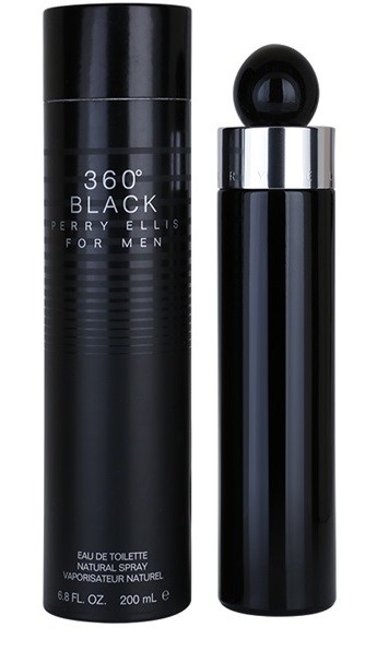 Perry Ellis 360° Black eau de toilette férfiaknak 200 ml