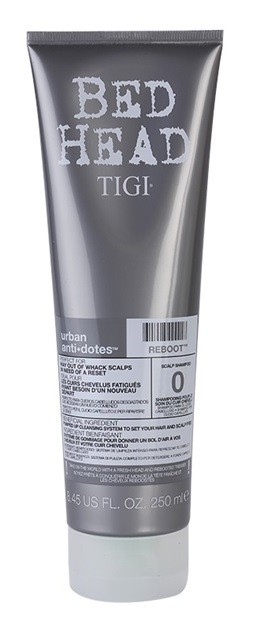 TIGI Bed Head Urban Antidotes Reboot sampon az irritált fejbőrre  250 ml