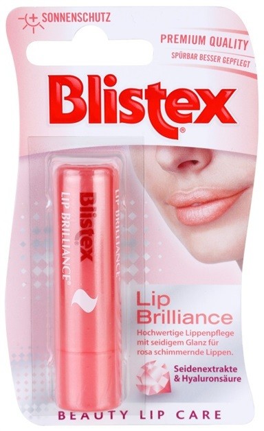 Blistex Lip Brilliance ajakbalzsam hialuronsavval SPF 15  3,7 g