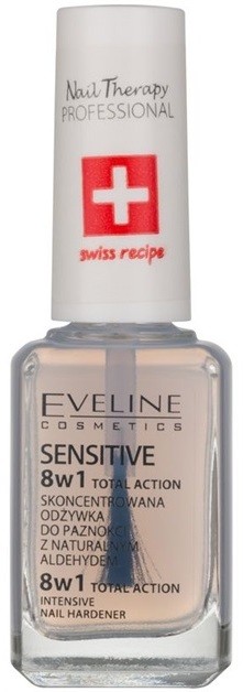 Eveline Cosmetics Total Action erősítő körömlakk 8 in 1  12 ml