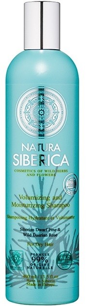 Natura Siberica Natural & Organic hidratáló sampon száraz hajra  400 ml